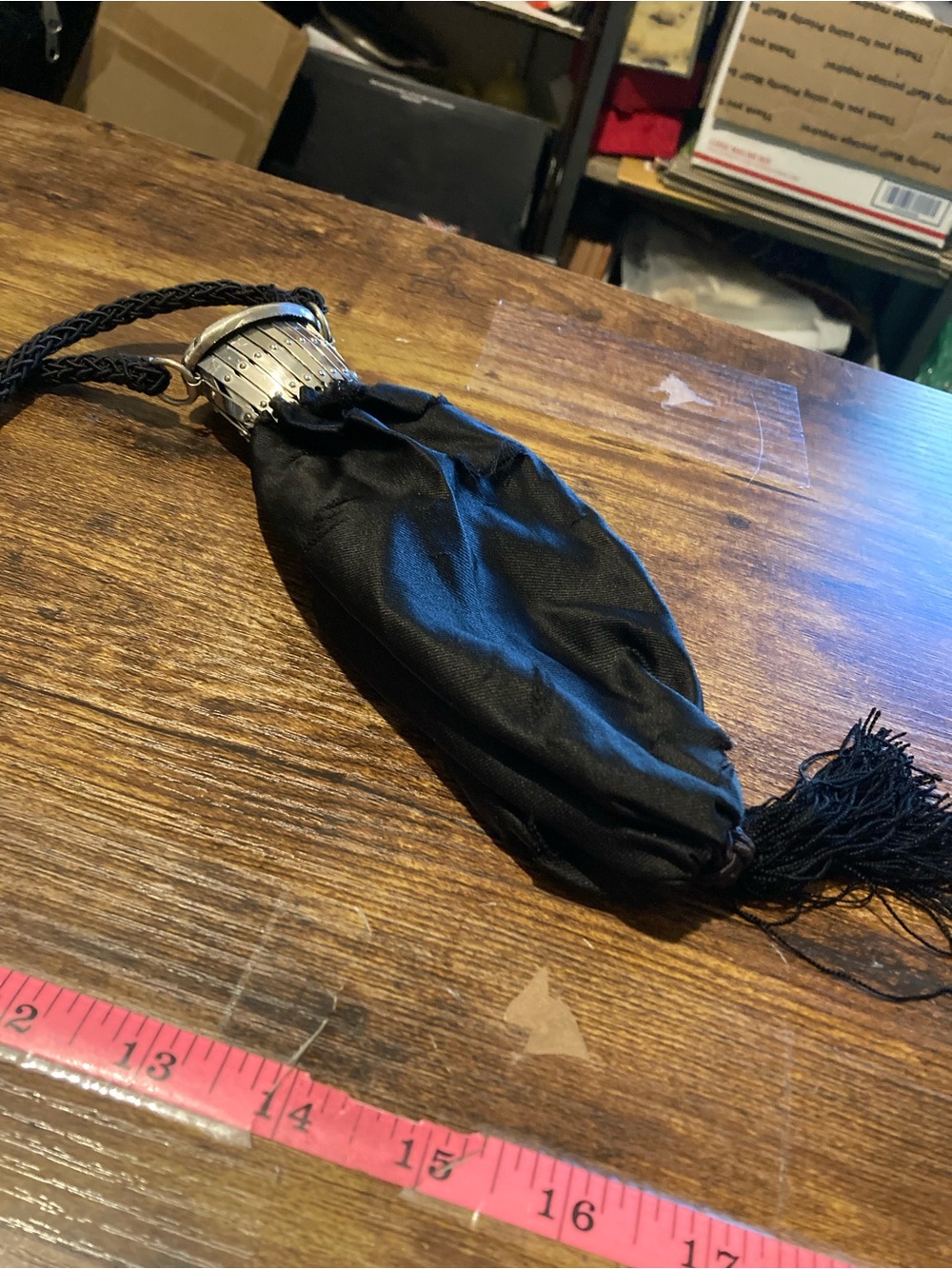 Vintage expandable evening bag
